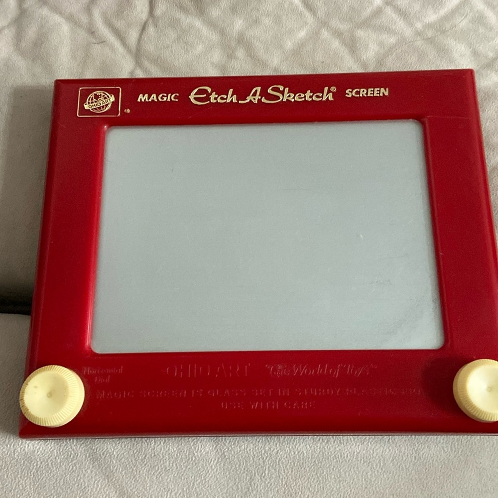 Magic Etch A Sketch Screen